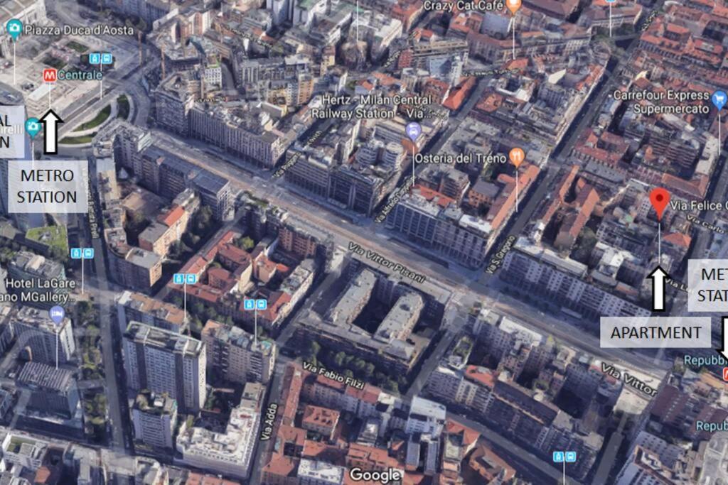 Suite Mm3/Repubblica, 2 Min. Da Staz. Centrale Milano Dış mekan fotoğraf